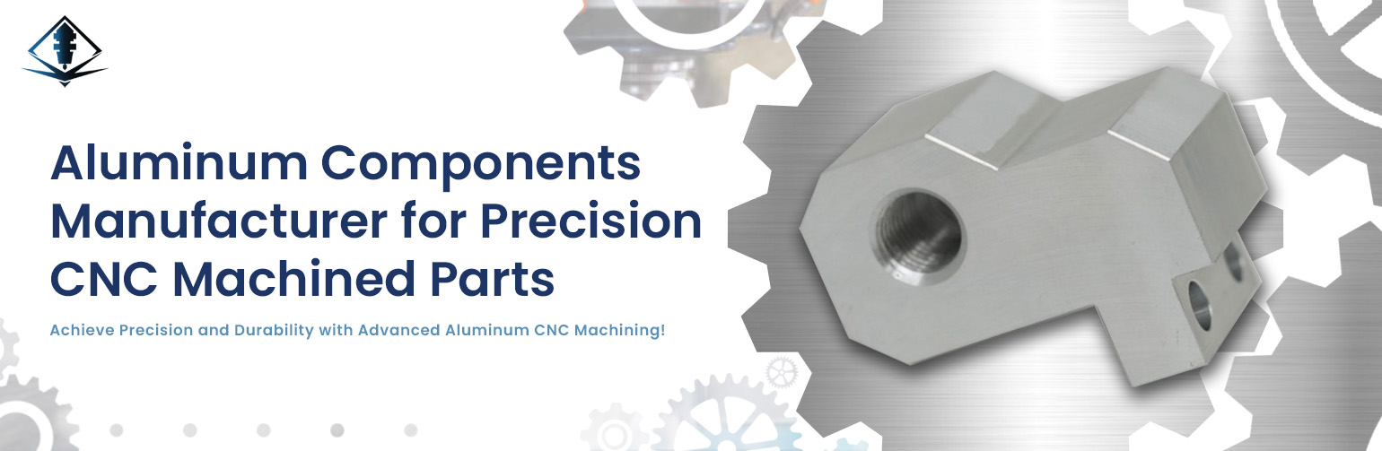 Precision CNC-machined aluminum components
